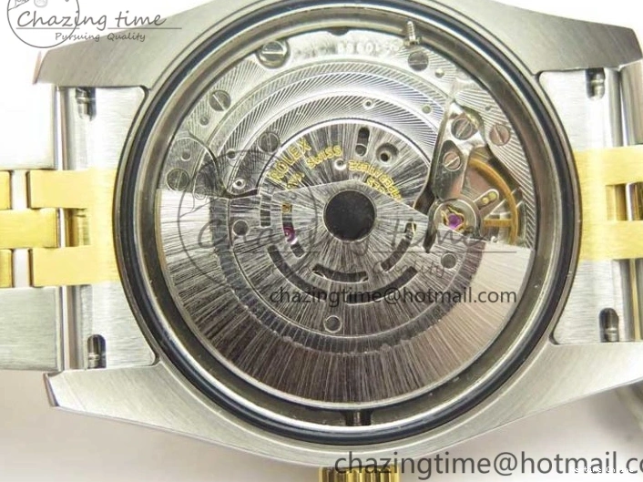 0413 DateJust 36 SS YG 126233 ARF 1:1 Best Edition Black Dial Stick Markers on SS YG Jubilee Bracelet SH ModernLook 3432